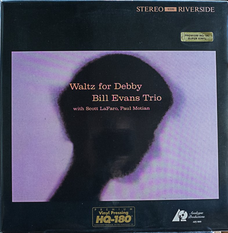 画像1: ビル・エヴァンス（p）/WALTZ FOR DEBBY（Analogue Productions真空管録音盤） (1)