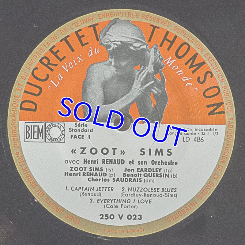 画像4: ズート・シムス（ts）/ズート・シムス(澤野工房） (4)