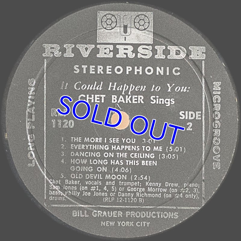 画像4: チェット・ベイカー（tp,Vo）/IT COULD HAPPEN YOU (4)