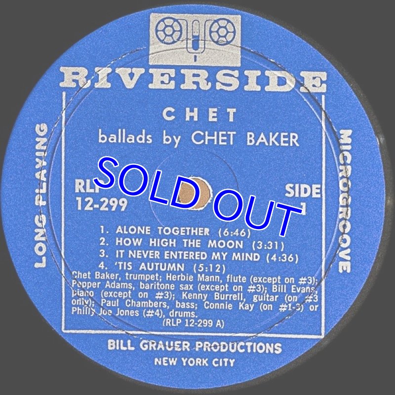 画像3: チェット・ベイカー（tp）/CHET（特別価格） (3)