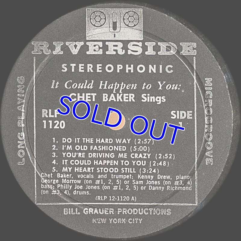 画像3: チェット・ベイカー（tp,Vo）/IT COULD HAPPEN YOU (3)