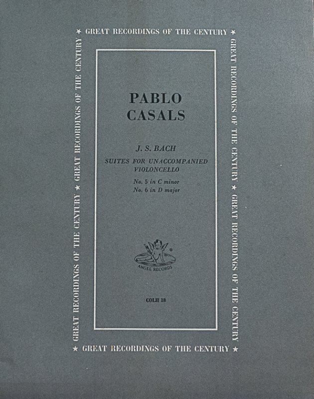 画像7: パブロ・カザルス（Vc）/バッハ：無伴奏チェロ・ソナタ全曲 （3LP）美盤 (7)
