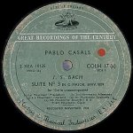 画像4: パブロ・カザルス（Vc）/バッハ：無伴奏チェロ・ソナタ全曲 （3LP）美盤 (4)