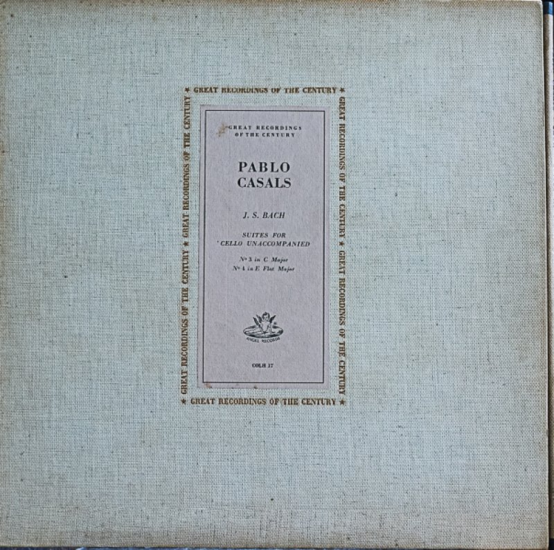 画像3: パブロ・カザルス（Vc）/バッハ：無伴奏チェロ・ソナタ全曲 （3LP）美盤 (3)