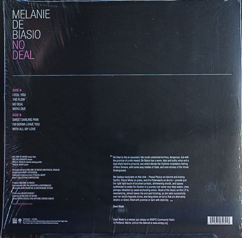 画像2: メラニー・デ・ビアシオ/NO DEAL (2)