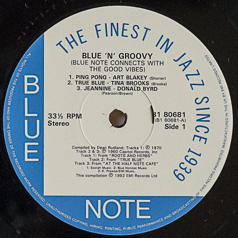 画像3: デューク・ピアソン他/BLUE 'N'GROOVY (3)