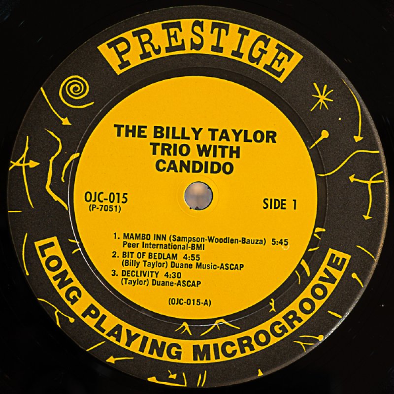 画像3: ビリー・テイラー(p)/WITH CANDIDO (3)