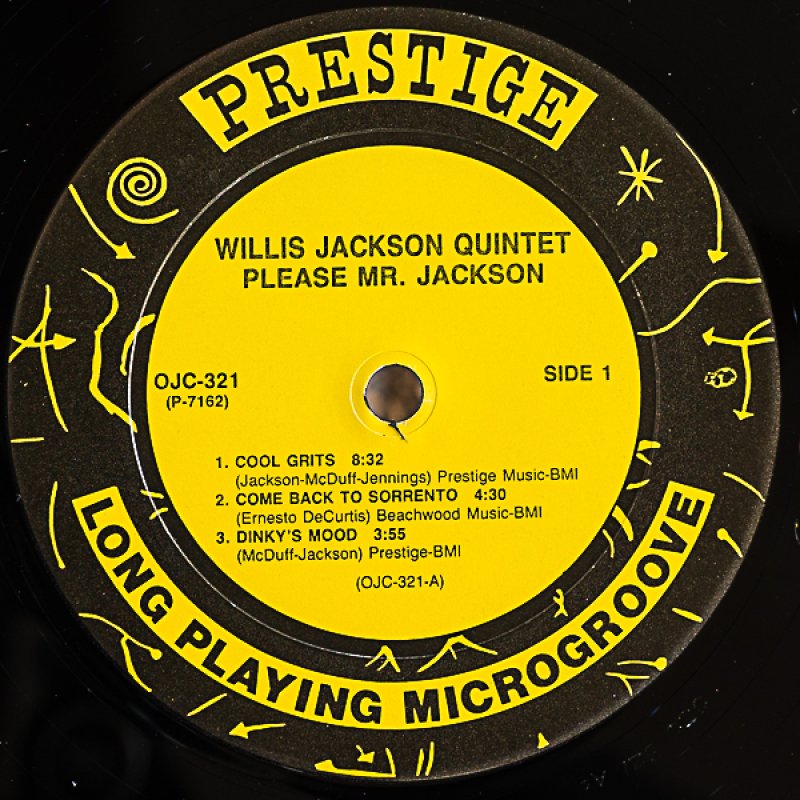 画像3: ウィリス・ジャクソン(ts)/PLEASE MR. JACKSON (3)