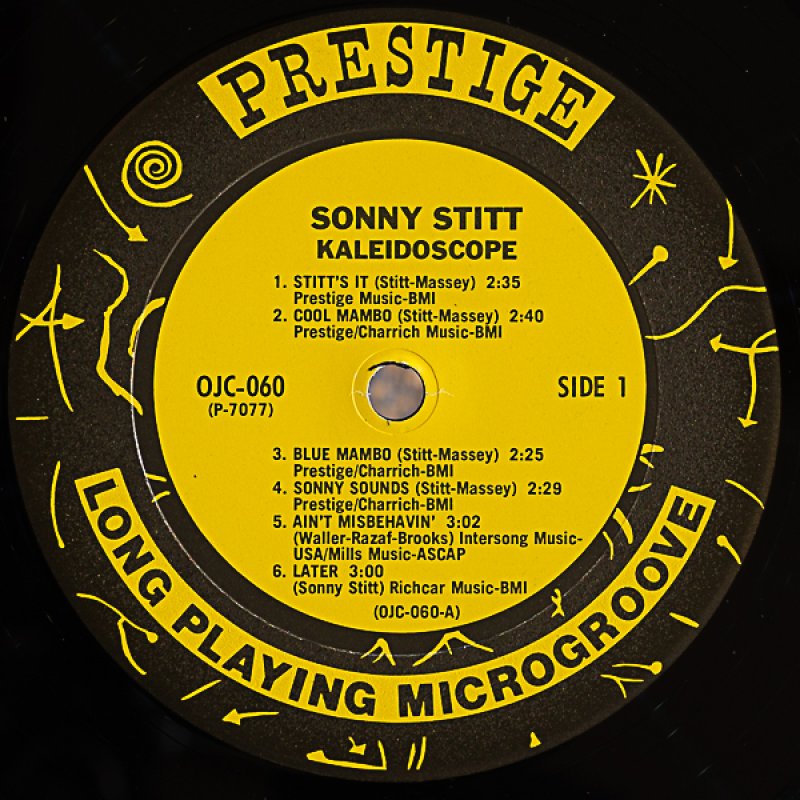 画像3: ソニー・スティット(ts)/KALEIDOSCOPE (3)