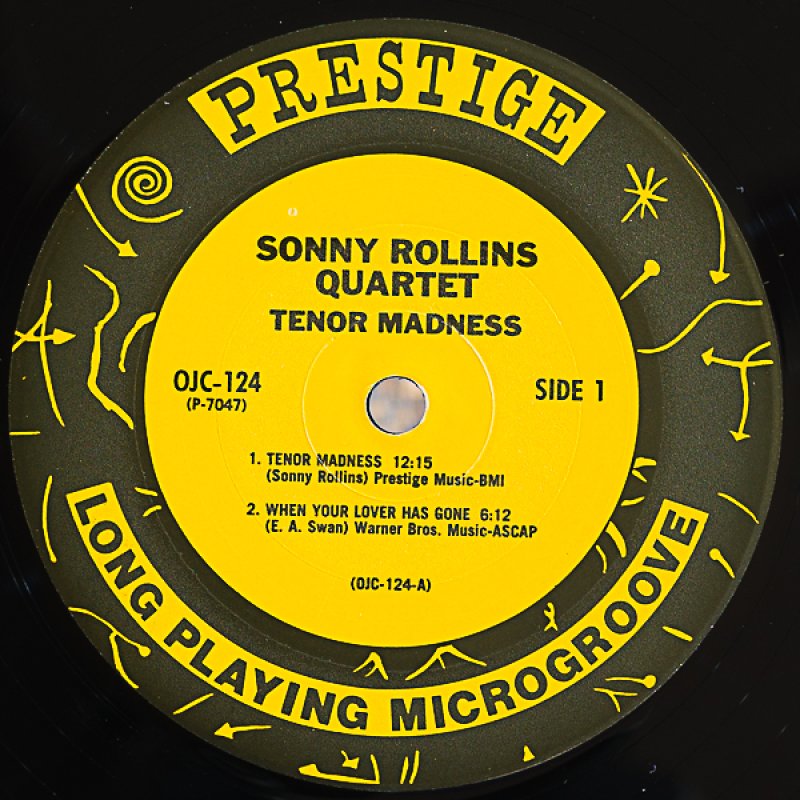 画像3: ソニー・ロリンズ(ts)/TENOR MADNESS (3)