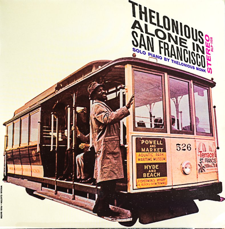 画像1: セロニアス・モンク（p）/ALONE INSAN FRANCISCO (1)