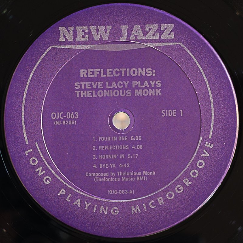 画像3: スティーブ・レイシー(ss)/PLAY'S THELONIOUS MONK (3)