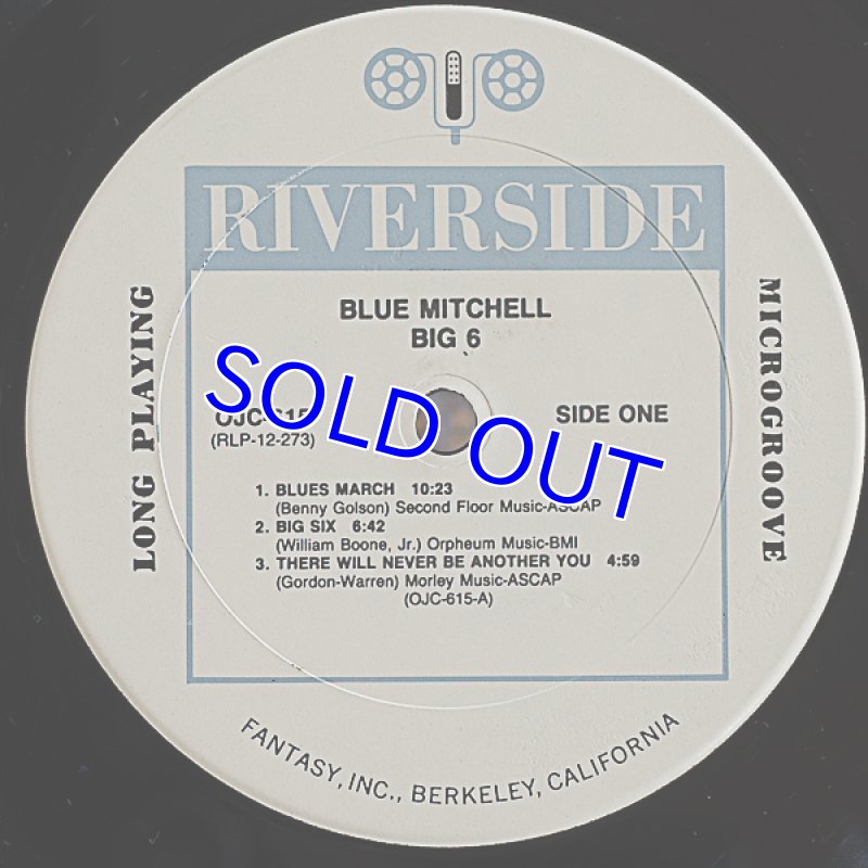 画像3: ブルー・ミッチェル(tp)/BIG6 (3)