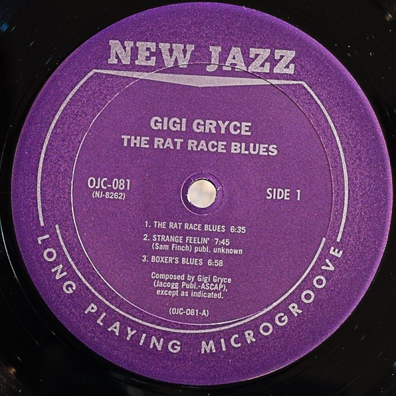 画像3: ジジ・グライス(as)/THE RAT RACE BLUES (3)