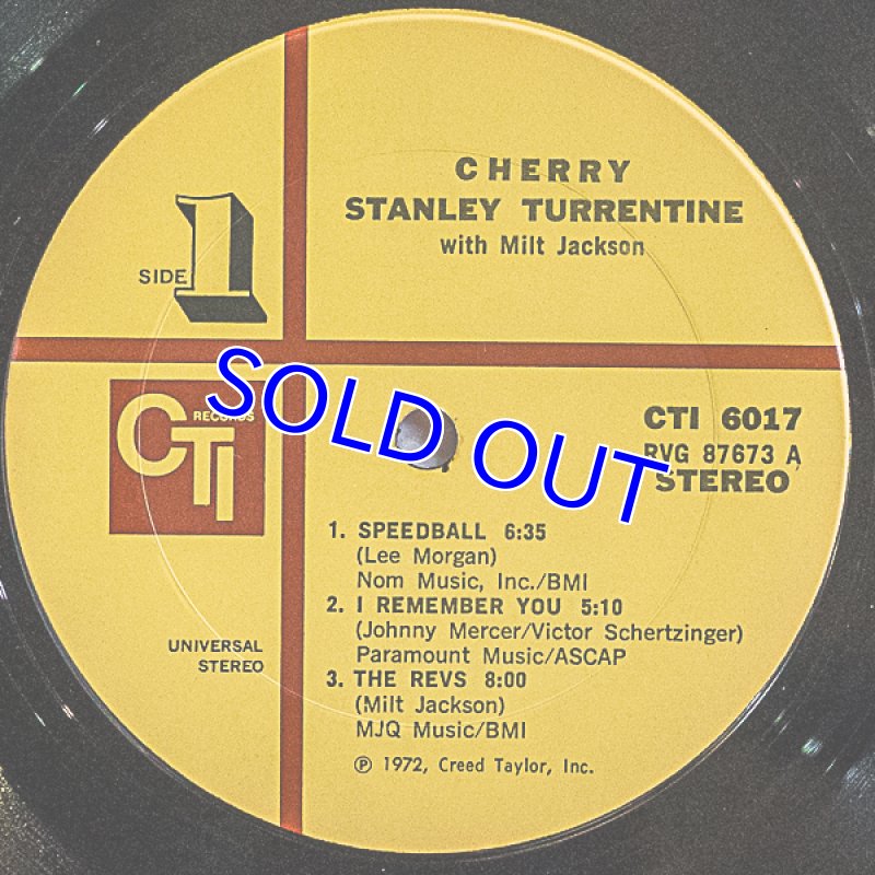 画像3: スタンリー・タレンタイン(ts)/CHERRY (3)