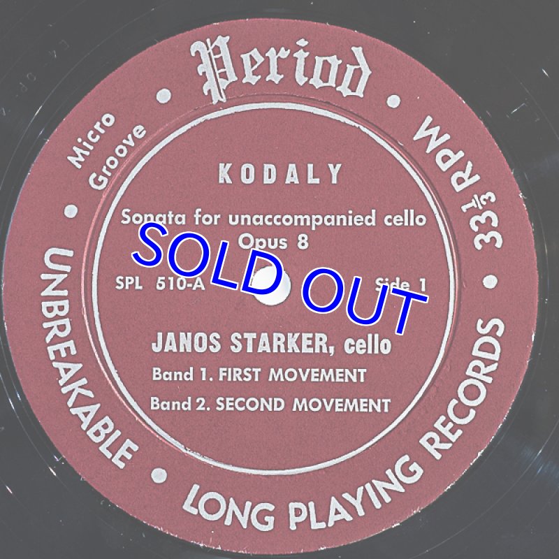 画像3: ヤーノシュ・シュタルケル（Vc）/コダーイ:チェロ・ソナタ作品8 (3)