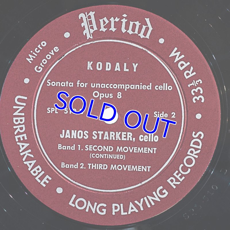 画像4: ヤーノシュ・シュタルケル（Vc）/コダーイ:チェロ・ソナタ作品8 (4)