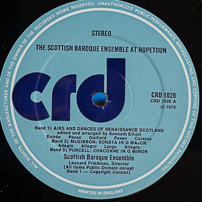 画像3: ホープトン・英国バロック室内楽団/パーセル・ハイドン・ヘンデルほか (3)