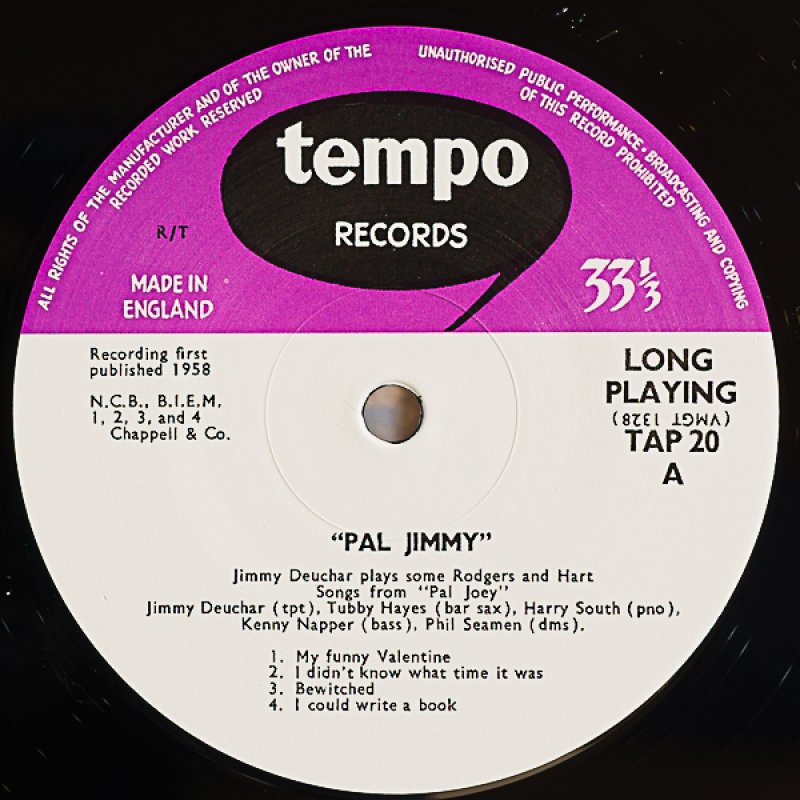 画像3: ジミー・デューカー（tp）/PAL JIMMY（澤野工房） (3)