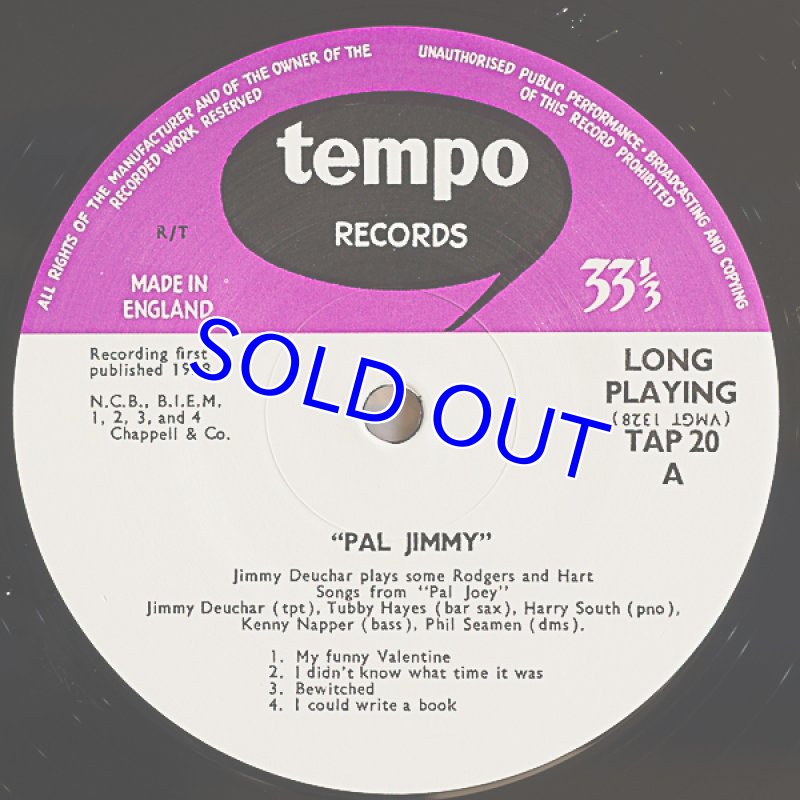 画像3: ジミー・デューカー（tp）/PAL JIMMY（澤野工房） (3)