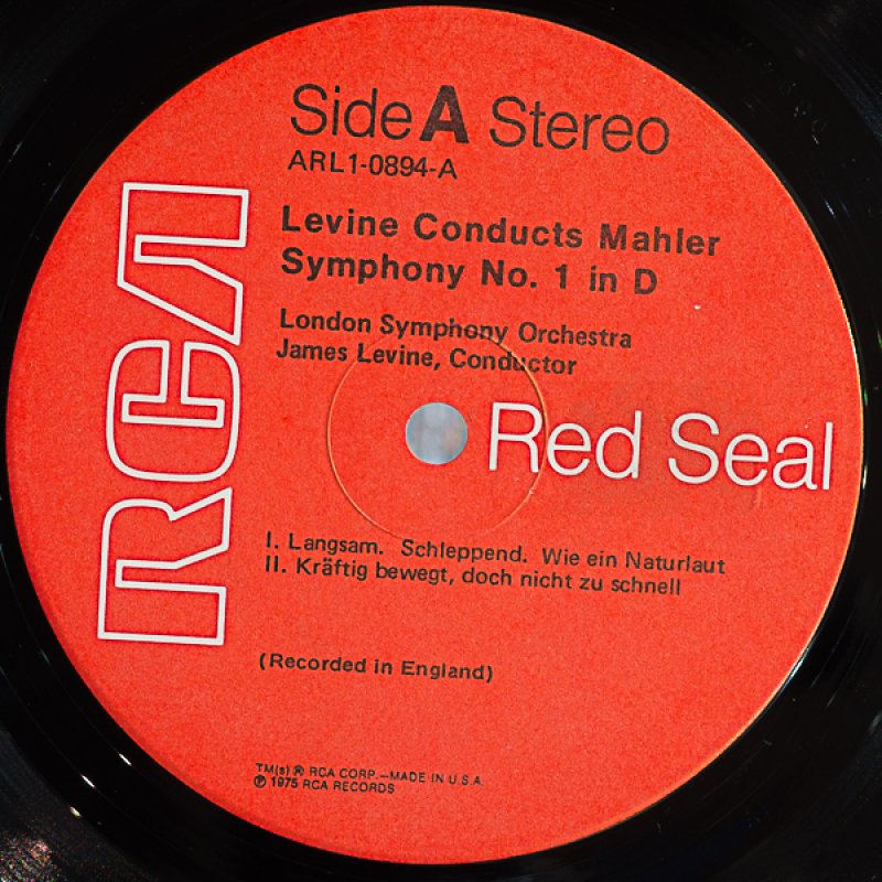 画像3: ジェームズ・レヴァイン指揮/マーラー：交響曲第1番ニ長調 (3)