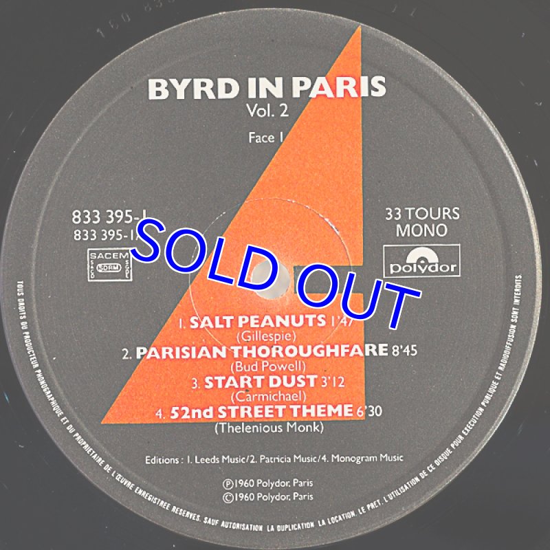 画像6: ドナルド・バード（tp）/BYRD IN PARIS (2枚セット） (6)