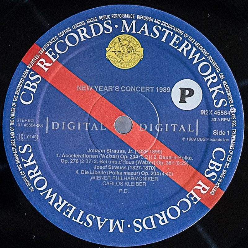 画像3: カルロス・クライバー指揮/NEW YEAR'S CONCERT1989 (3)