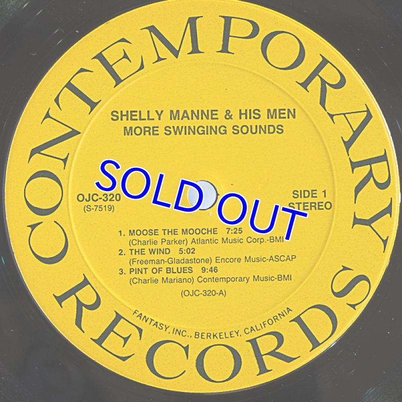 画像3: シェリー・マン＆ヒズ・メン/MORE SWINGING  (3)