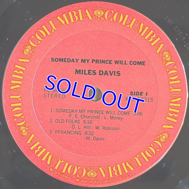 画像3: マイルス・デイヴィス(tp）/SOMEDAY MY PRINCE WILL COME (3)