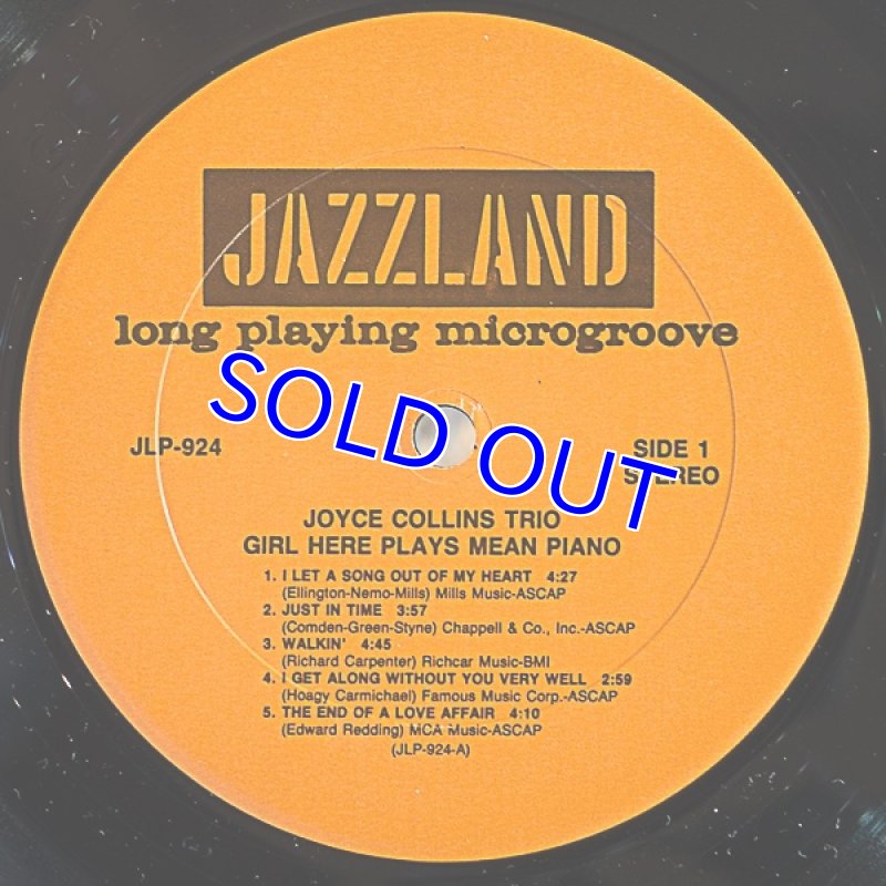 画像3: ジョイス・コリンズ・トリオ/GIRL HERE PLAYS MEAN PIANO (3)