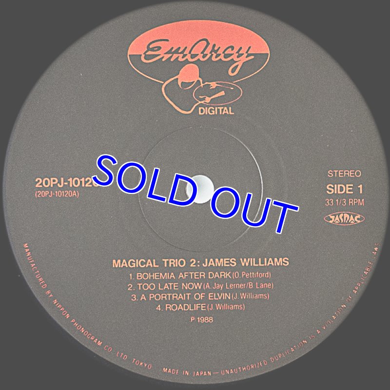 画像3: ジェームズ・ウィリアムス（p）/マジカル・トリオ2 (3)