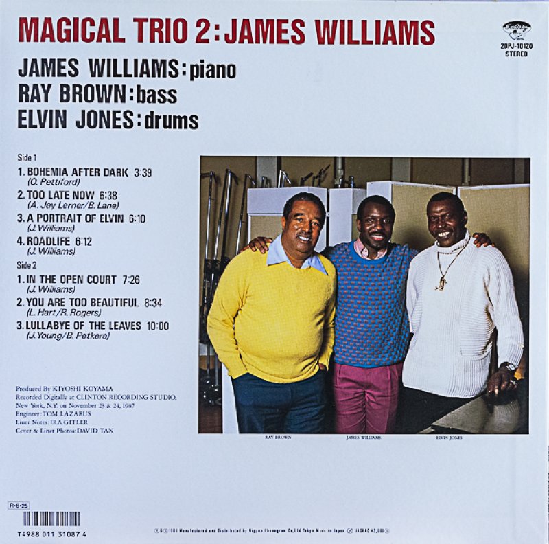 画像2: ジェームズ・ウィリアムス（p）/マジカル・トリオ2 (2)