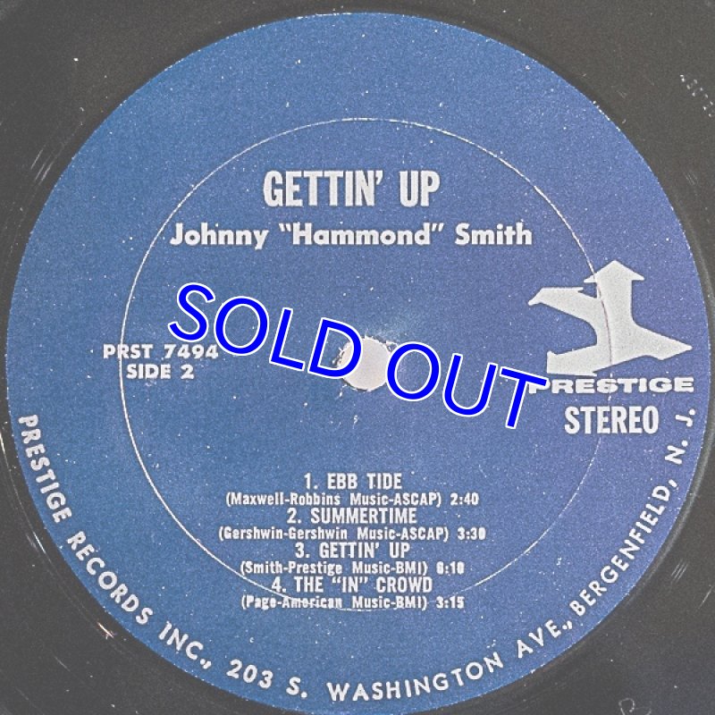 画像4: ジョニー・ハモンド・スミス（Org）/GETTIN' UP (4)