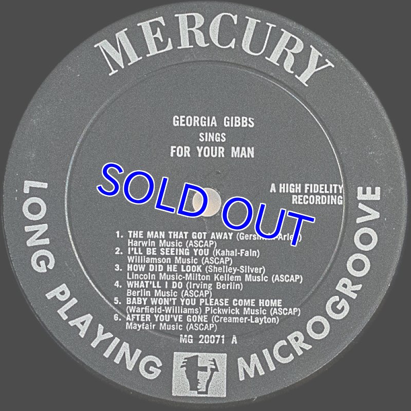 画像3: ジョージア・ギブス/MUSIC AND MEMORIES (3)