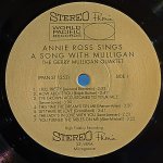 画像3: アニー・ロス/sings a song with mulligan (3)