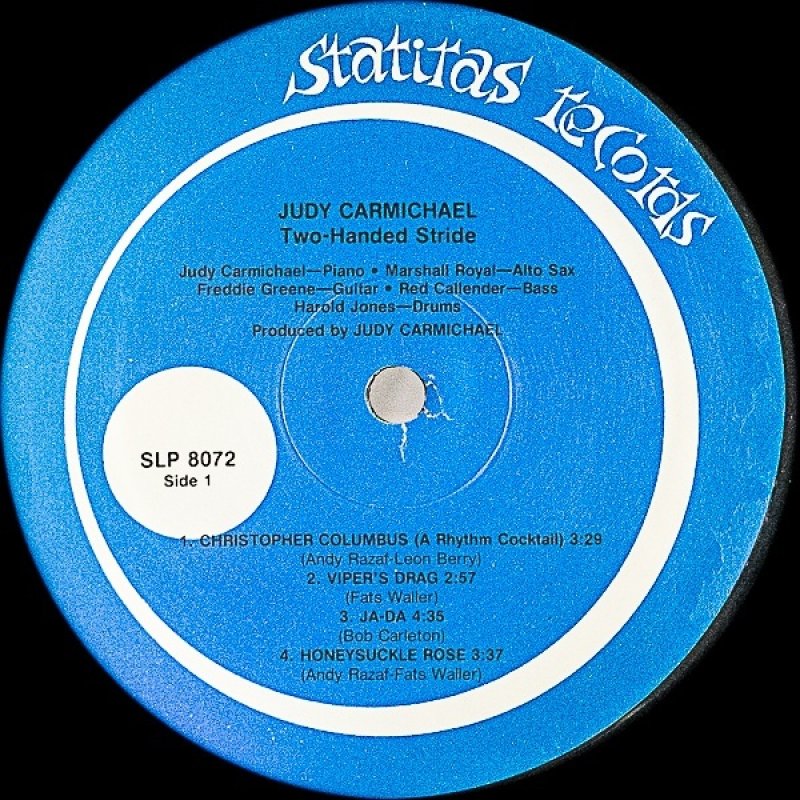 画像4: ジュディ・カーマイケル/TWO-HANDED STRIDE (4)