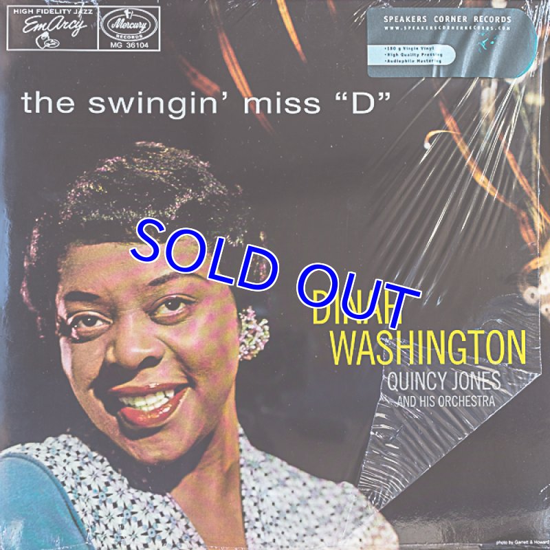 画像1: ダイナ・ワシントン/the swingin miss"D"（SPEAKERS CORNER盤） (1)