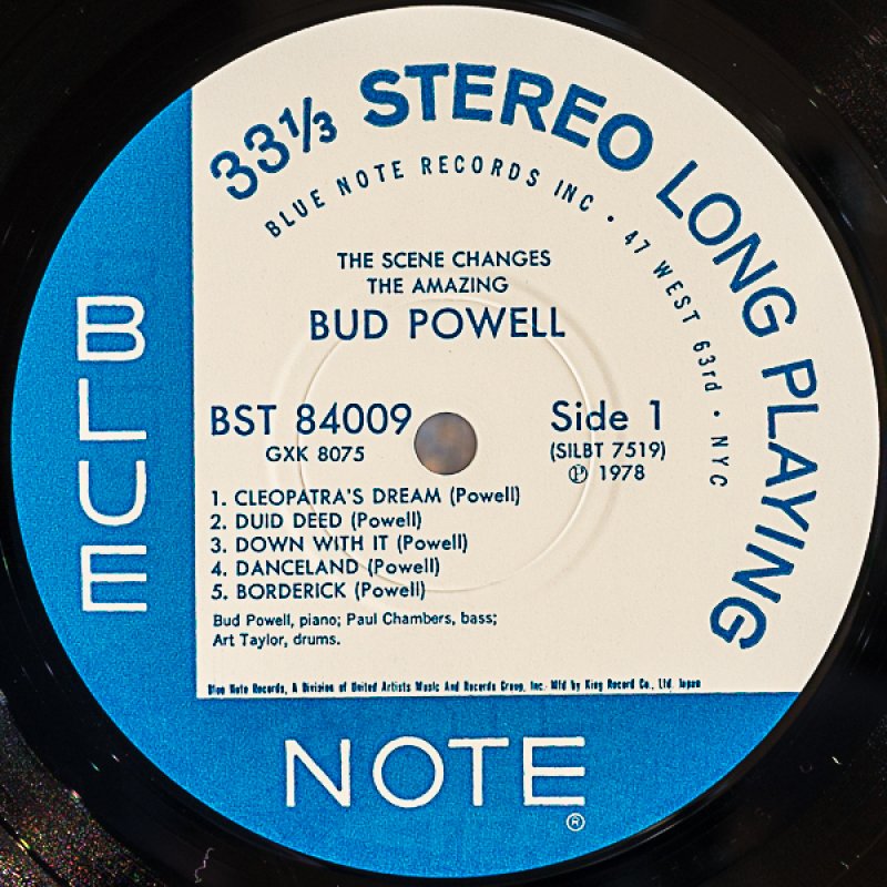画像3: バド・パウエル（p）/ザ・シーン・チェンジズ（キング盤） (3)
