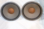 画像2: TANNOY Moniter Red 初期型アメ色キャップ（ペア） (2)
