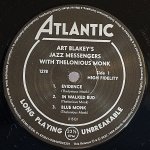 画像3: アート・ブレイキー＆ジャズ・メッセンジャーズ/WITH THELONIOUS MONK (3)