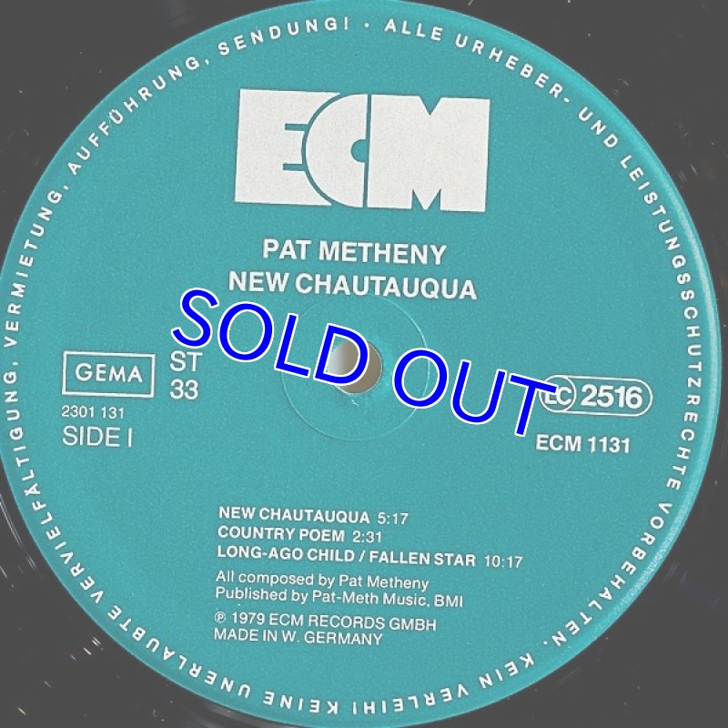 画像3: パット・メセニー（g）/WORK（独盤） (3)