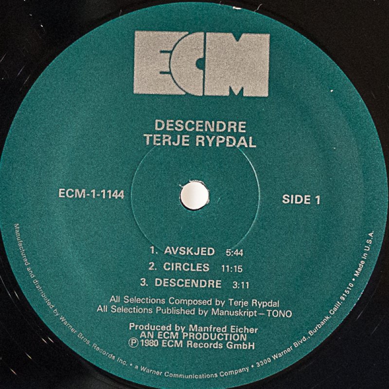 画像3: テリエ・リピダル（g）/DESCENDRE（US盤） (3)