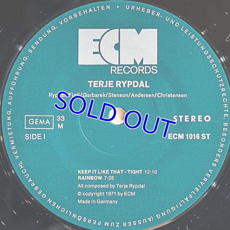 画像3: テリエ・リピダル（g）/TERJE RYPDAL（独盤） (3)