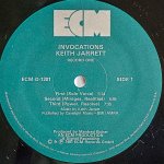 画像3: キース・ジャレット（p）/INVOCATIONS（US盤）2LP (3)