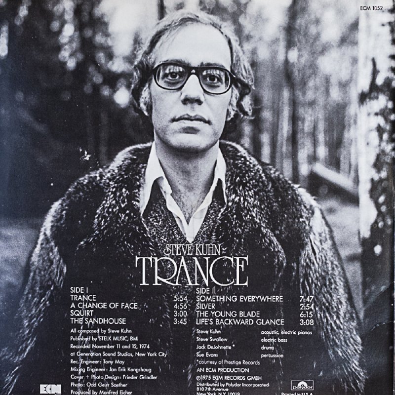 スティーブ・キューン（p）/TRANCE（US盤）｜🔴レコード/ジャズ