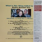 画像2: リッチー・バイオラーク・トリオ/恋とは何でしょう(初回盤） (2)