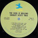 画像4: シャーリー‣スコット・トリオ/THE SOUL IS WILLING (4)