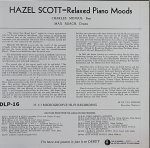 画像2: ヘイゼル・スコット（p）/RELAXED PIANO MOODS (2)