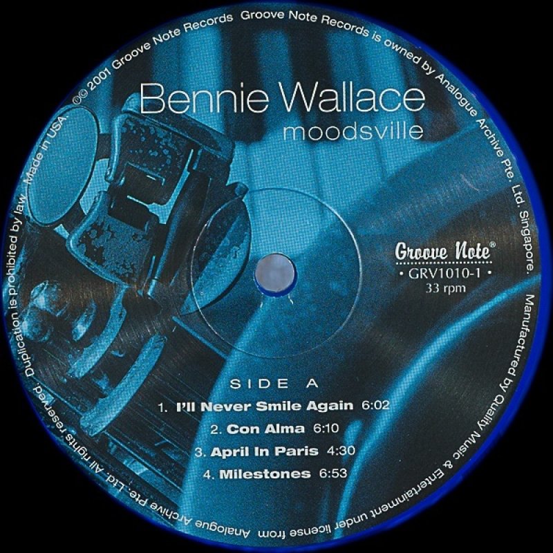画像5: ベニー・ウォレス（ts）/MOODSVILLE (5)