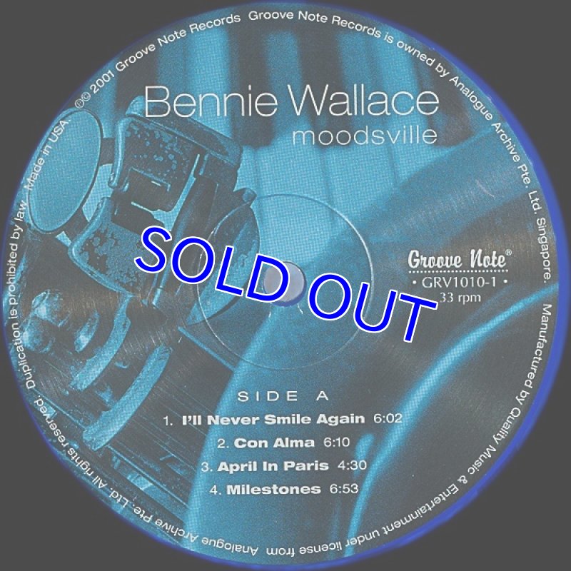 画像5: ベニー・ウォレス（ts）/MOODSVILLE (5)